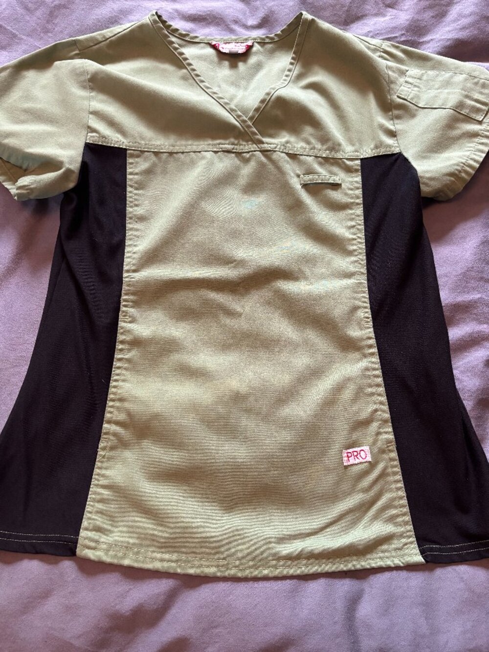 Green Scrub Top Small